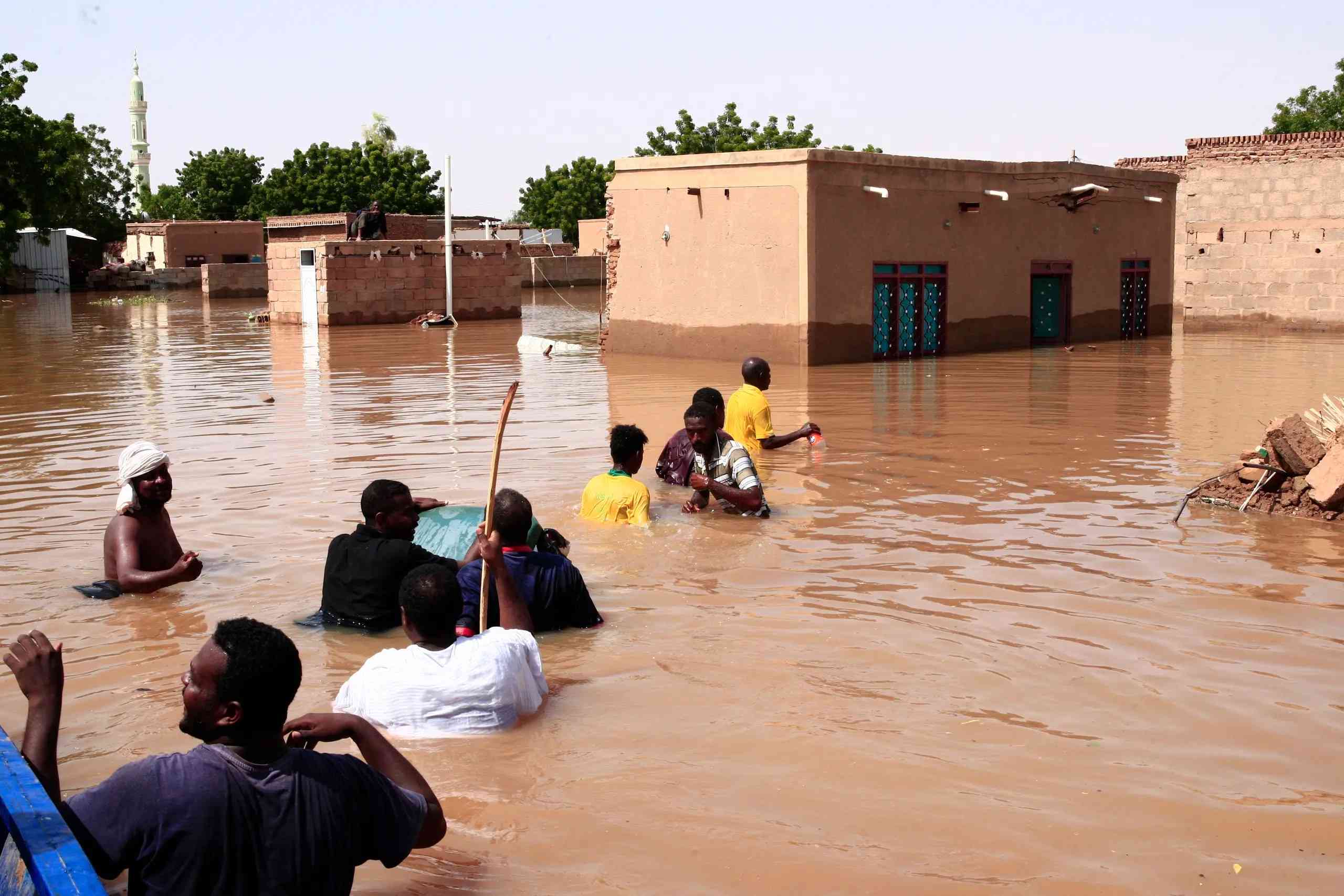 الفيضانات في السودان